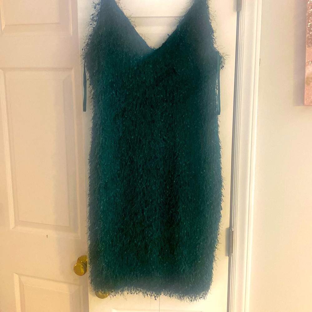 Cocktail dress shaggy